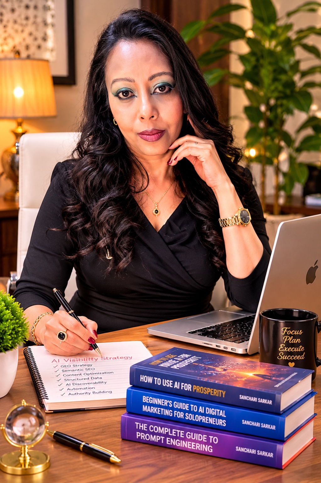 Sanchari Sarkar, AI Visibility Consultant and founder of Digital Platform 271